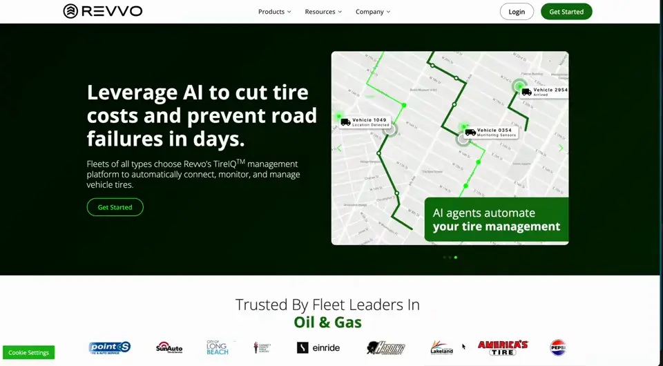 Revvo Technologies website preview
